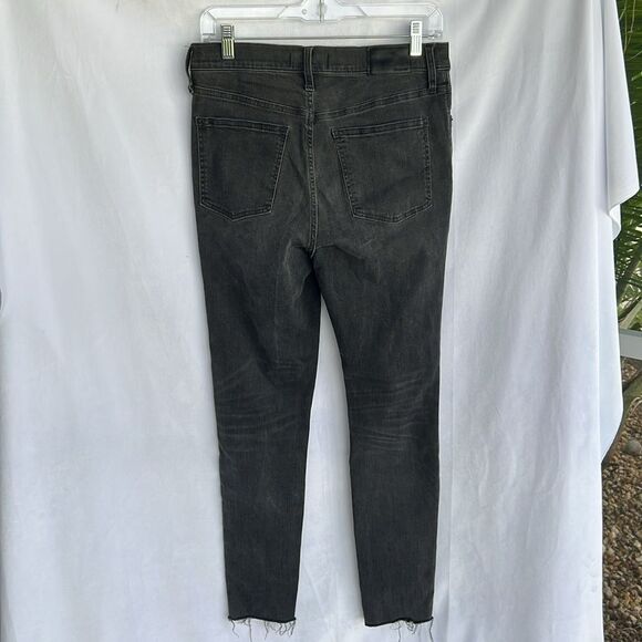 Madewell 9” High Rise Skinny Jeans Raw Hem size 29 - Picture 6 of 9
